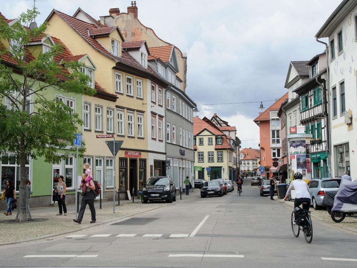 Ferienwohnung Lange Bruecke Erfurt Exterior photo